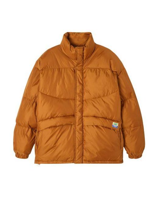 American Vintage Brown Zidibay Puffer Jacket