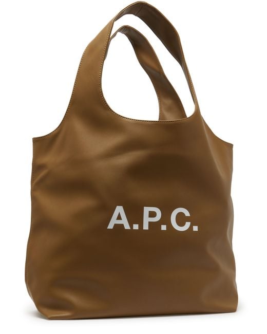 A.P.C. Brown Tote Bag Ninon