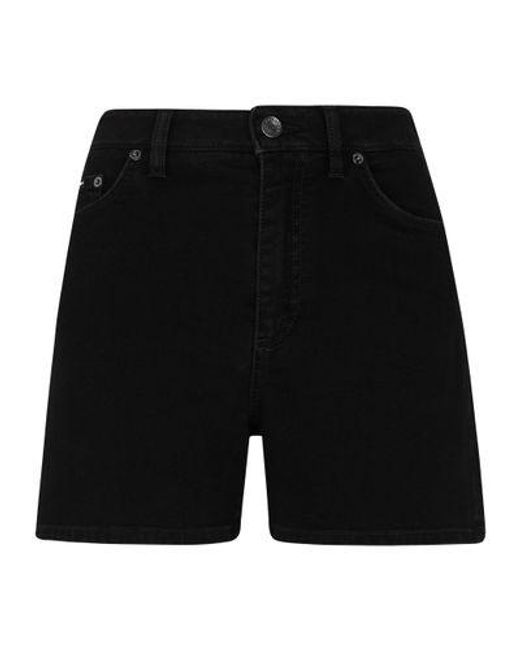 Dolce & Gabbana Black Denim Shorts