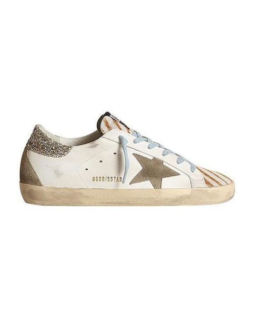 Golden Goose Super-star Classic With Spur Sneakers in White | Lyst