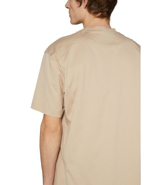 Y-3 Natural Short-sleeved T-shirt for men
