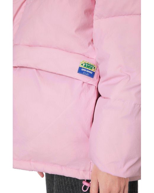 American Vintage Padded Jacket Zotcity in Pink | Lyst