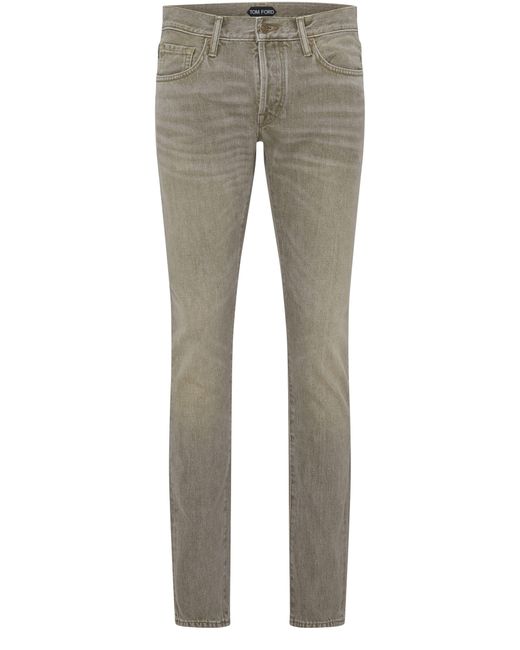 Tom Ford Gray Slim-fit Jeans for men