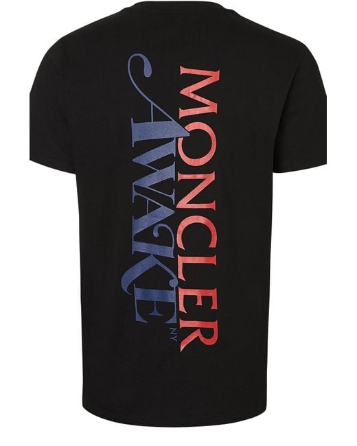 Moncler Genius Moncler 1952 X Awake - Logo T-shirt in Black