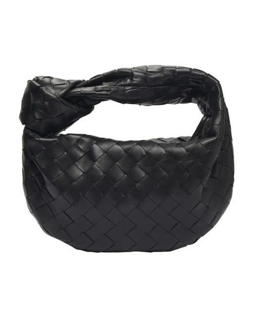 Bottega Veneta Mini Jodie Bag in Black Silver (Black) | Lyst