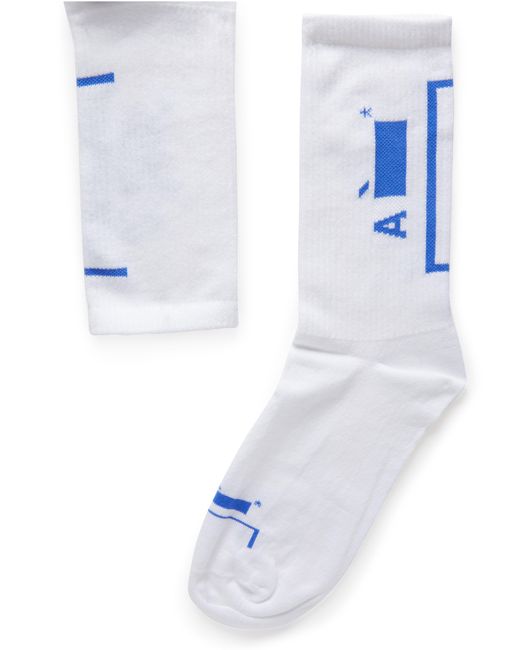 A_COLD_WALL* Blue Bracket Sock for men