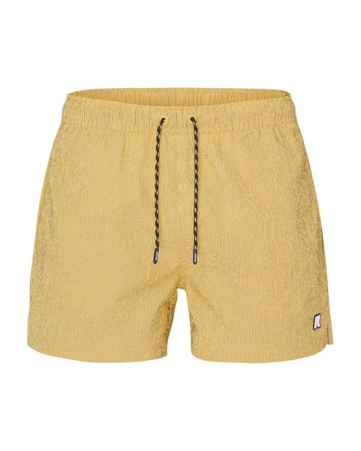 K-Way Yellow Loiret Shorts for men