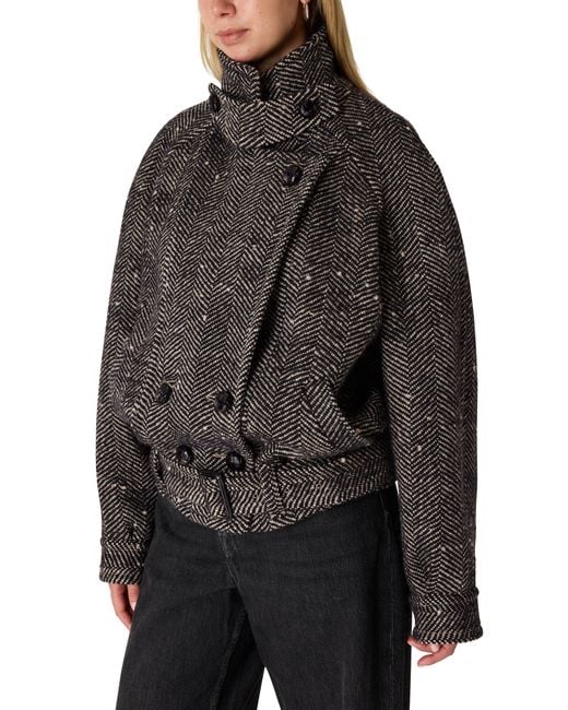 Isabel Marant Green Elvane Coat