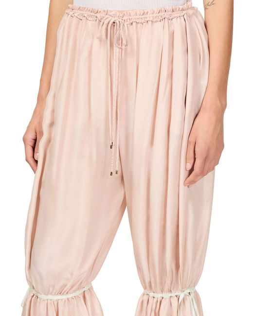 Haut À Manches Courtes En Laine Chloé en coloris White