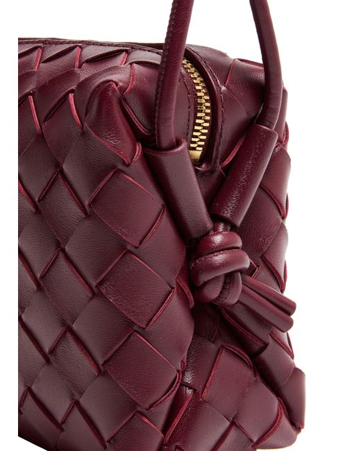 Bottega Veneta Red Loop Mini Camera Bag