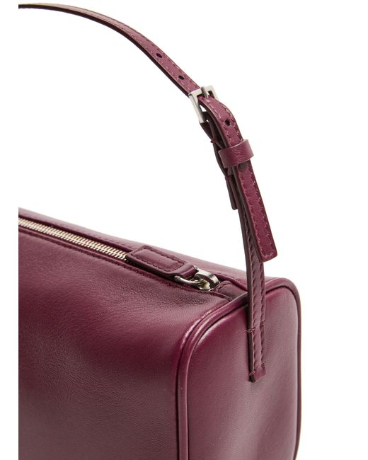 The Row Purple Handtasche 90's Aus Leder