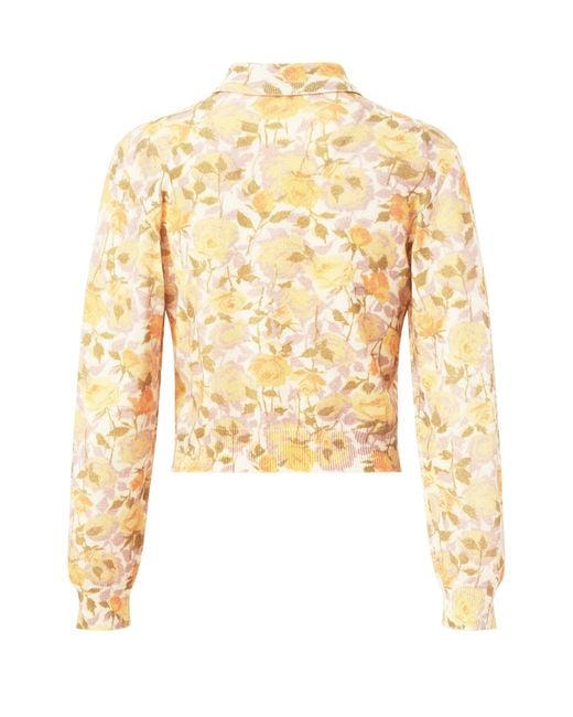 Pull À Col Polo Chloé en coloris Natural