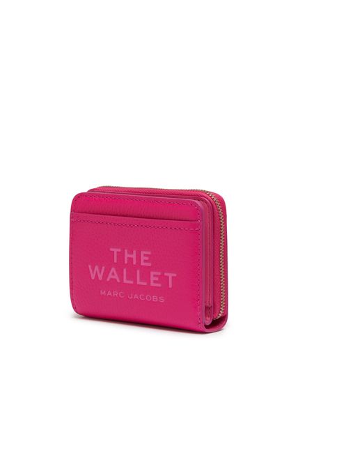 Portefeuille The Mini Compact Wallet Marc Jacobs en coloris Black