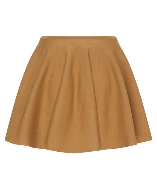 Khaite Brown Ulli Skirt