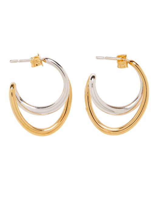 Charlotte Chesnais Metallic Hoop Earrings