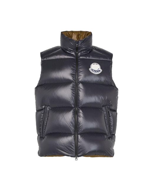 Moncler Gray Lipsi Sleeveless Down Jacket for men