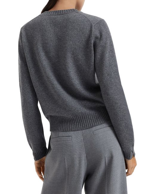 Brunello Cucinelli Gray Cashmere Sweater
