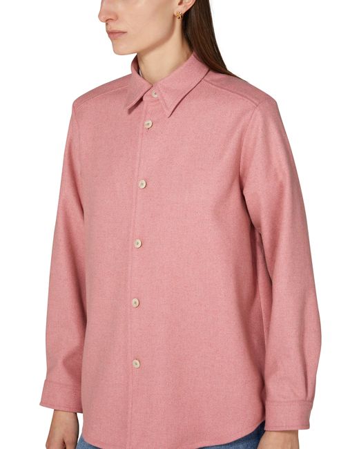 A.P.C. Pink Tilda Overshirt