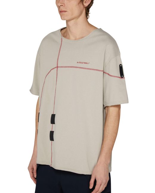A_COLD_WALL* Natural Intersect Short-Sleeved T-Shirt for men
