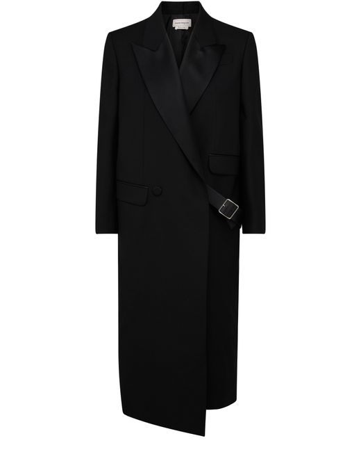 Alexander McQueen Black Long Coat