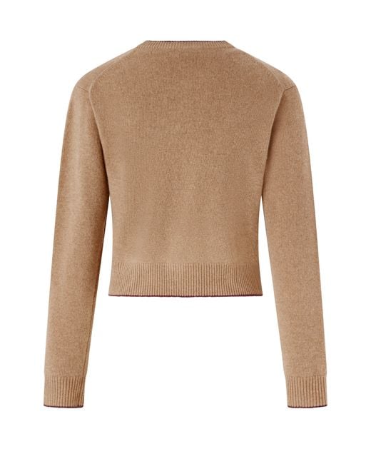Chloé Brown Buttoned Cardigan