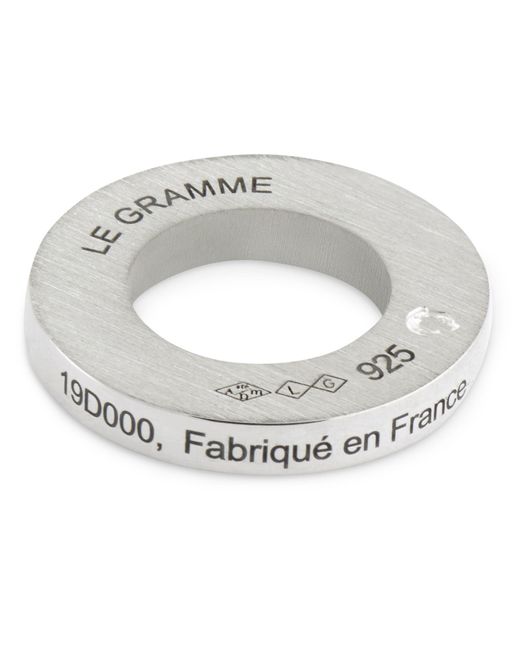 Le Gramme Metallic Round Necklace Le 1,1G 925 Slick Brushed for men