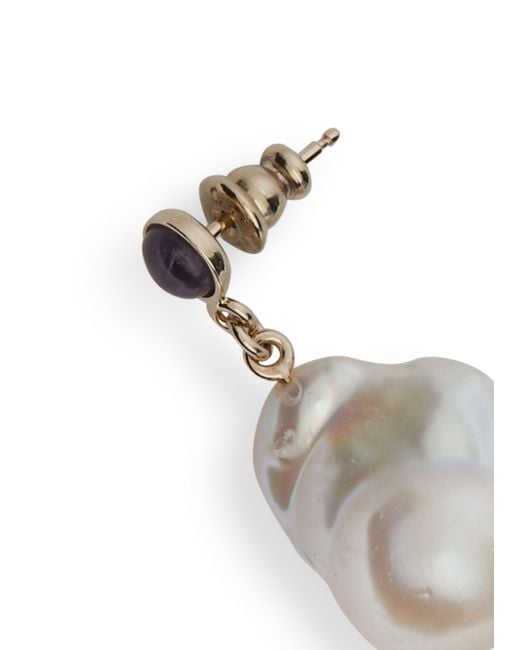 Chloé White Darcey Earrings