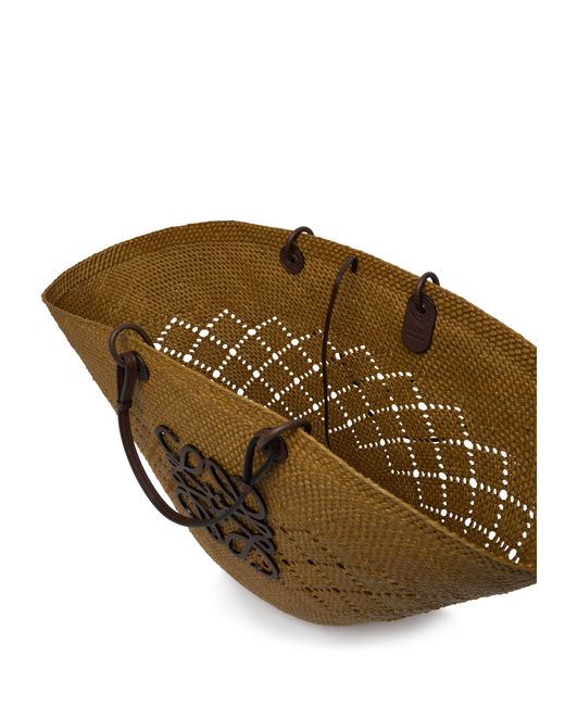 Loewe Brown Große Anagram Basket Bag Ajoure