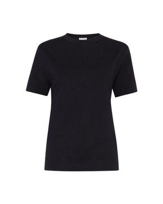 Brunello Cucinelli Black Jersey T-Shirt