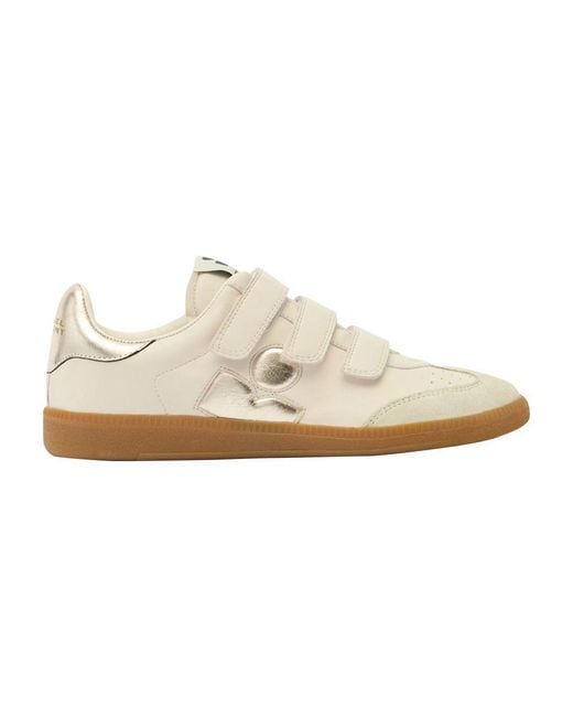 Isabel Marant White Beth Sneakers