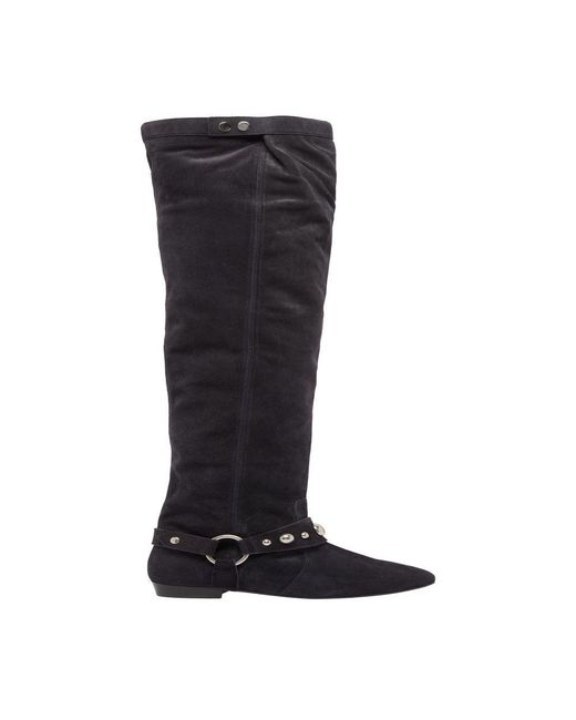 Isabel Marant Black Stiefel Selize
