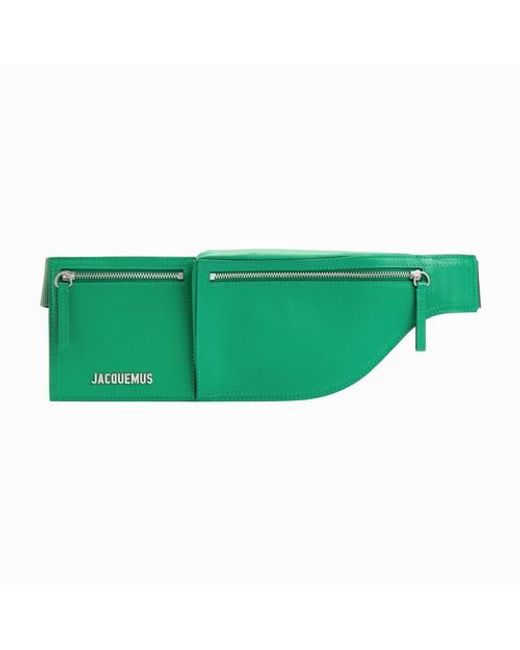 Jacquemus Green La Banane Carre Cross Body Bag for men