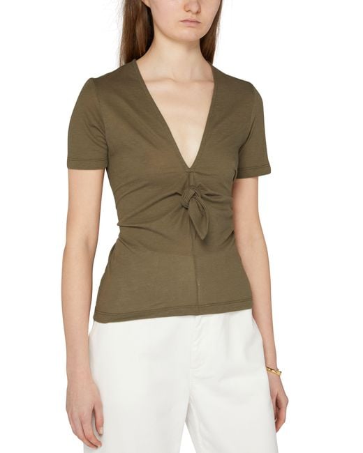Loewe Green Oberteil Mit Knoten