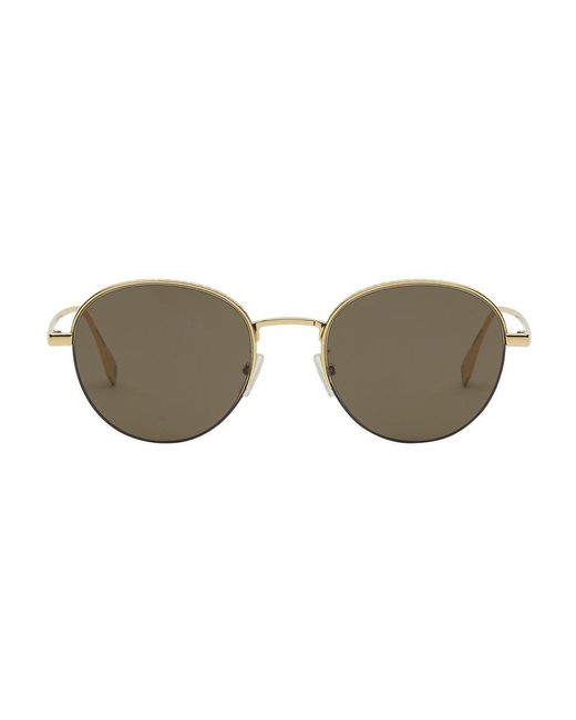 Fendi Brown Travel Sunglasses for men