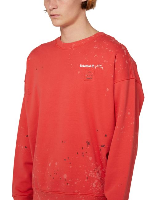 A_COLD_WALL* Red Crew Neck Sweatshirt for men