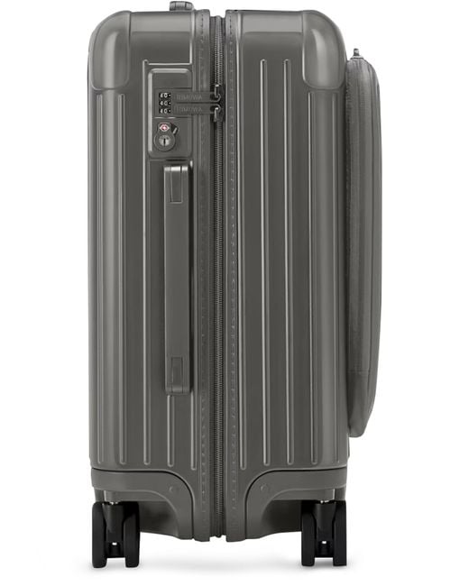 Rimowa Gray Essential Sleeve Cabin Plus Luggage for men