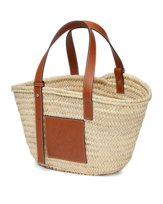 Loewe Brown Medium Basket Bag