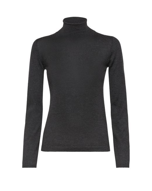 Brunello Cucinelli Black Lightweight Sweater