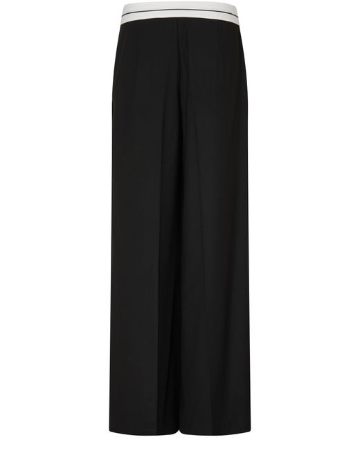 THE GARMENT Black Pluto Wide Pleated Pants