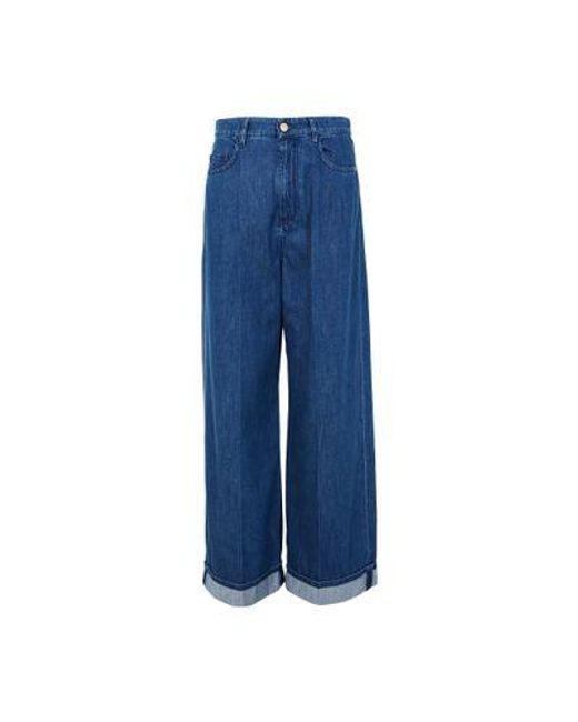 Jean Large Lupino Max Mara en coloris Blue