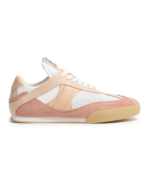 Chloé Pink Chloé Kick Sneakers