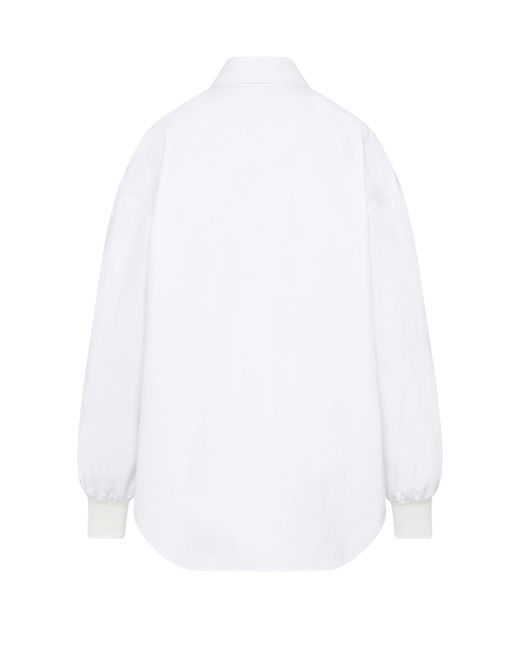 Alexander McQueen White Long-Sleeved Shirt