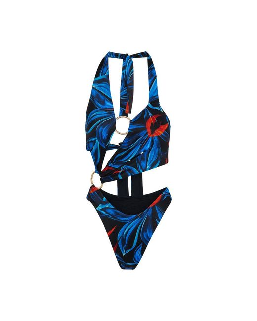 Louisa Ballou Blue Sex Wax Swimsuit