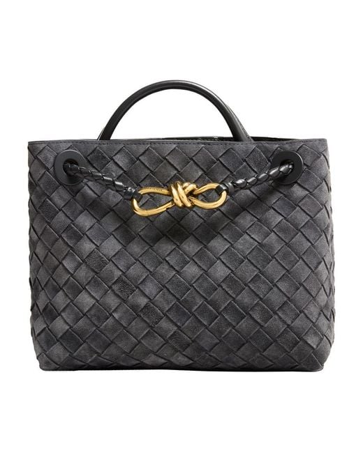 Bottega Veneta Black Andiamo Small Bag