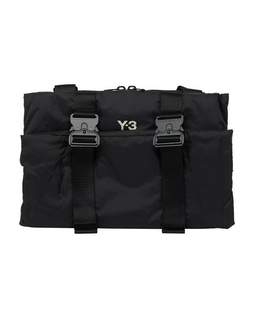 Y-3 Black Y-3 Cn X Shoulder Bag for men