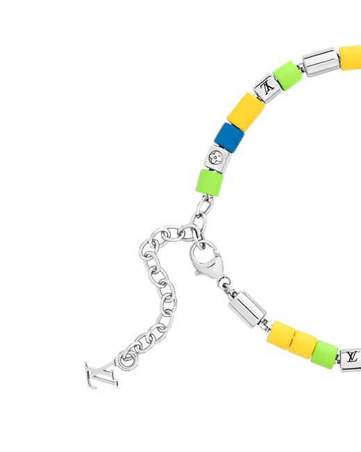 Bracelet LV Sunrise Louis Vuitton pour homme en coloris Yellow