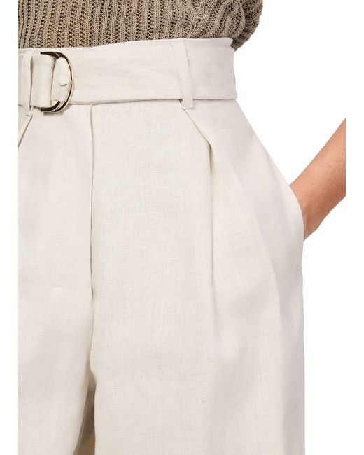 Max Mara Natural Hose Mit Gürtel Jane