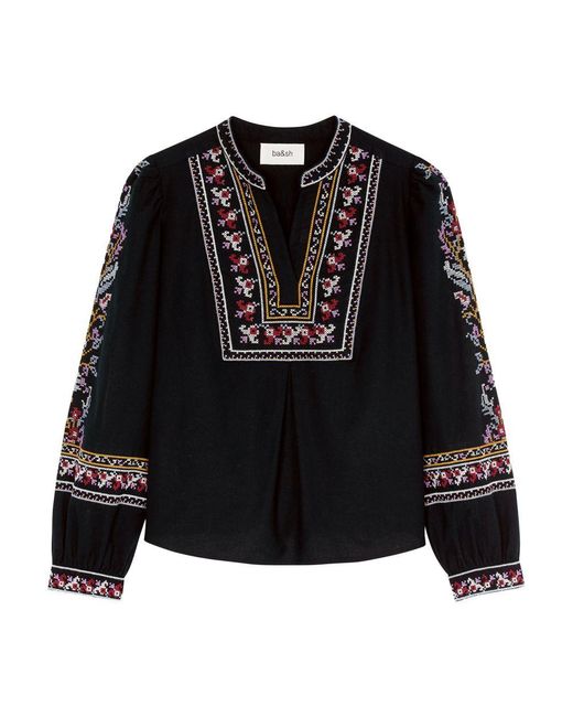 ba-sh-caloe-top-in-black-lyst