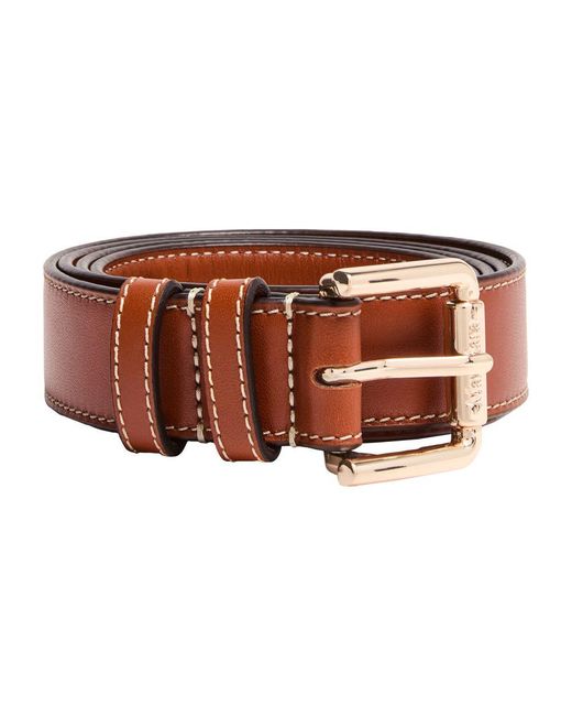 Max Mara Brown New Buckle Belt