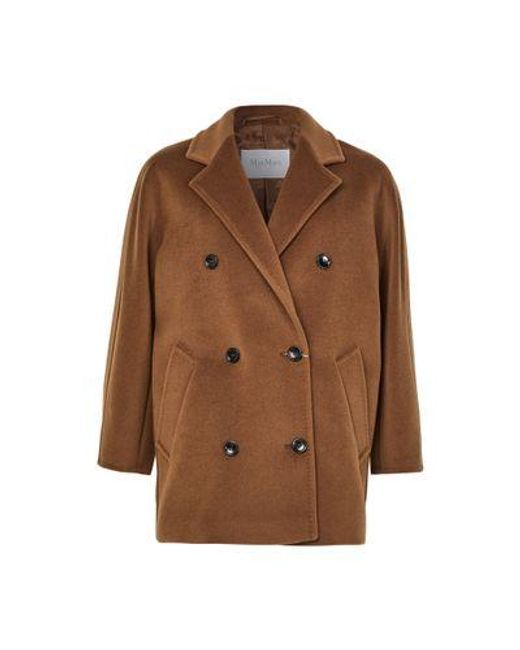 Max Mara Brown Rebus Coat